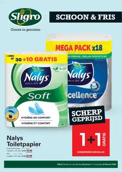 Sligro - Schoon & Fris geldig vanaf 29-01-2026