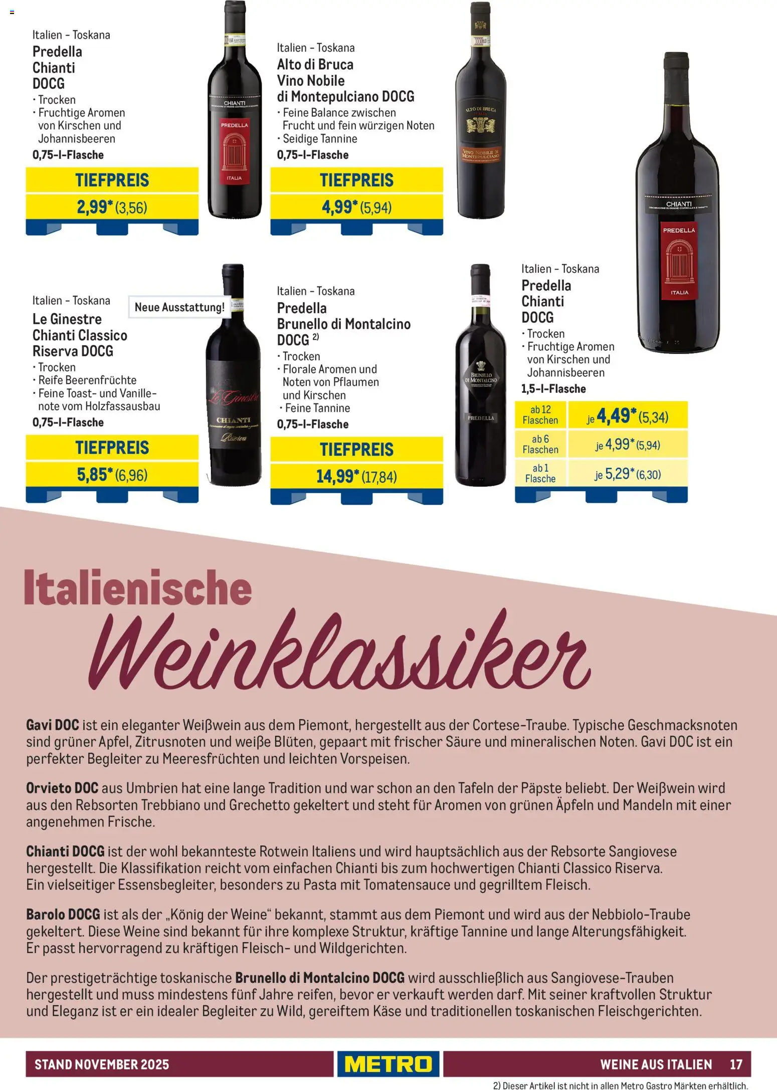 Metro - Hauswein-Katalog - Seite 17 - gültig ab 12.11.2025