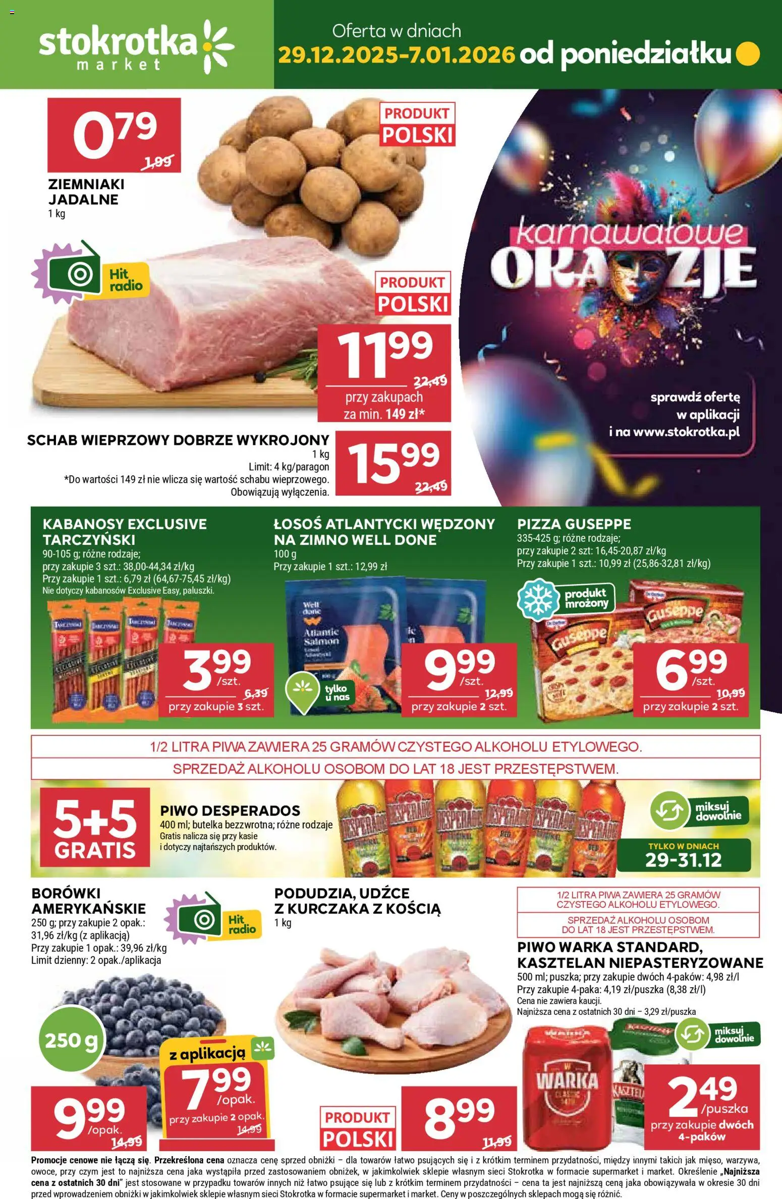 Stokrotka Gazetka - Market - strona 1- ważny od 29.12.2025