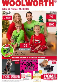 Vorschau Woolworth Prospekt 	 gültig ab 24.10.2025