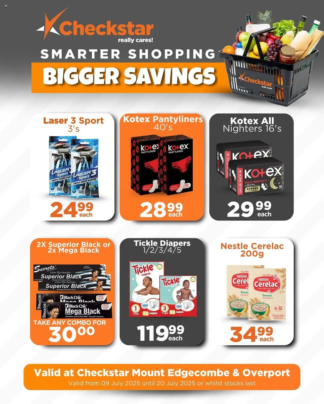 Check Star Mount Edgecombe and Overport Specials - page 16- valid from 09/07/2025