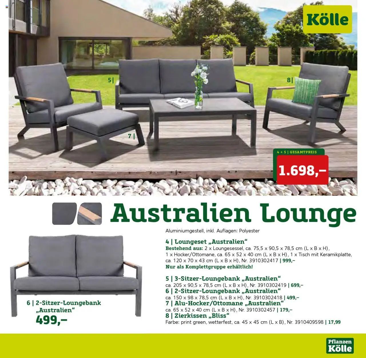 Pflanzen-Kölle Gartenmöbel Katalog 2025 - Seite 27 - gültig ab 22.01.2025