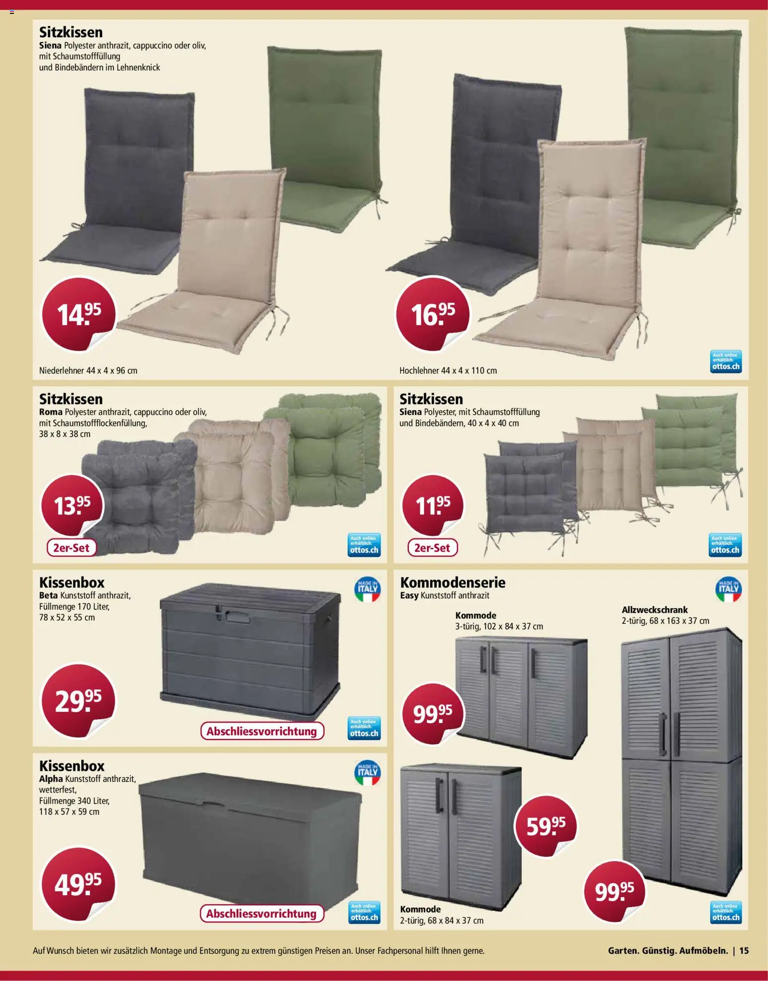 Otto's Aktionen Gartenmöbel - page 15- valid from 03.03.2026