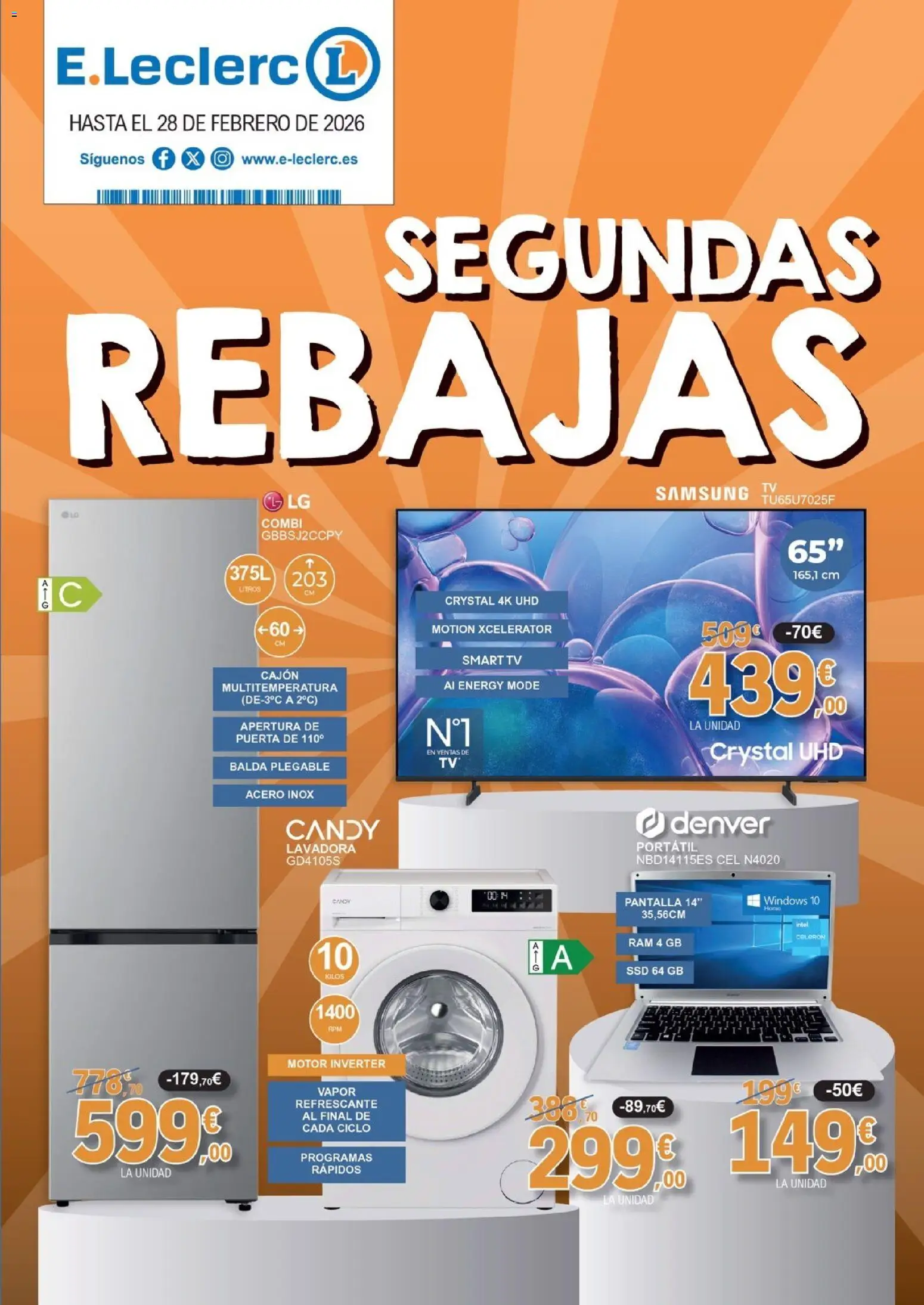 E.Leclerc folleto - Página de 1 - Válido desde 01/02/2026