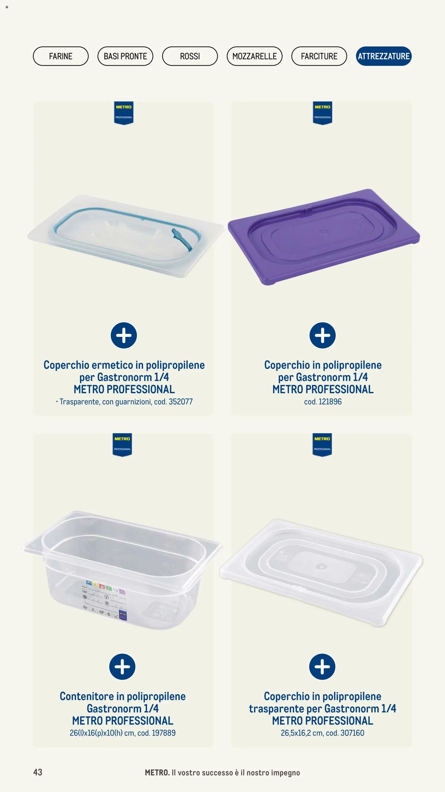 Metro Pizzeria catalogo - pagina 43 - valido dal 08/01/2026