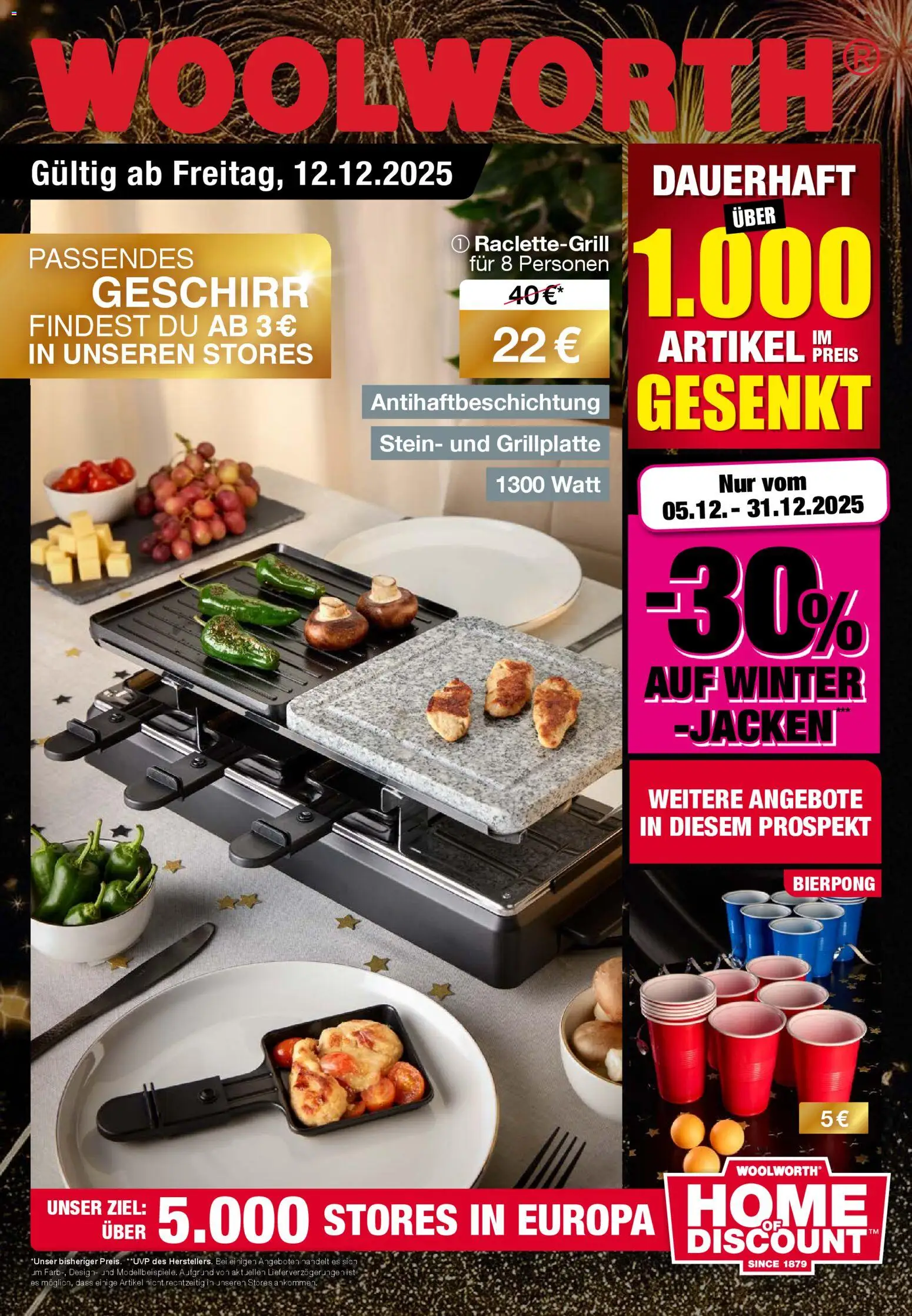 Woolworth  Flugblatt - Seite 1- gültig ab 12.12.2025