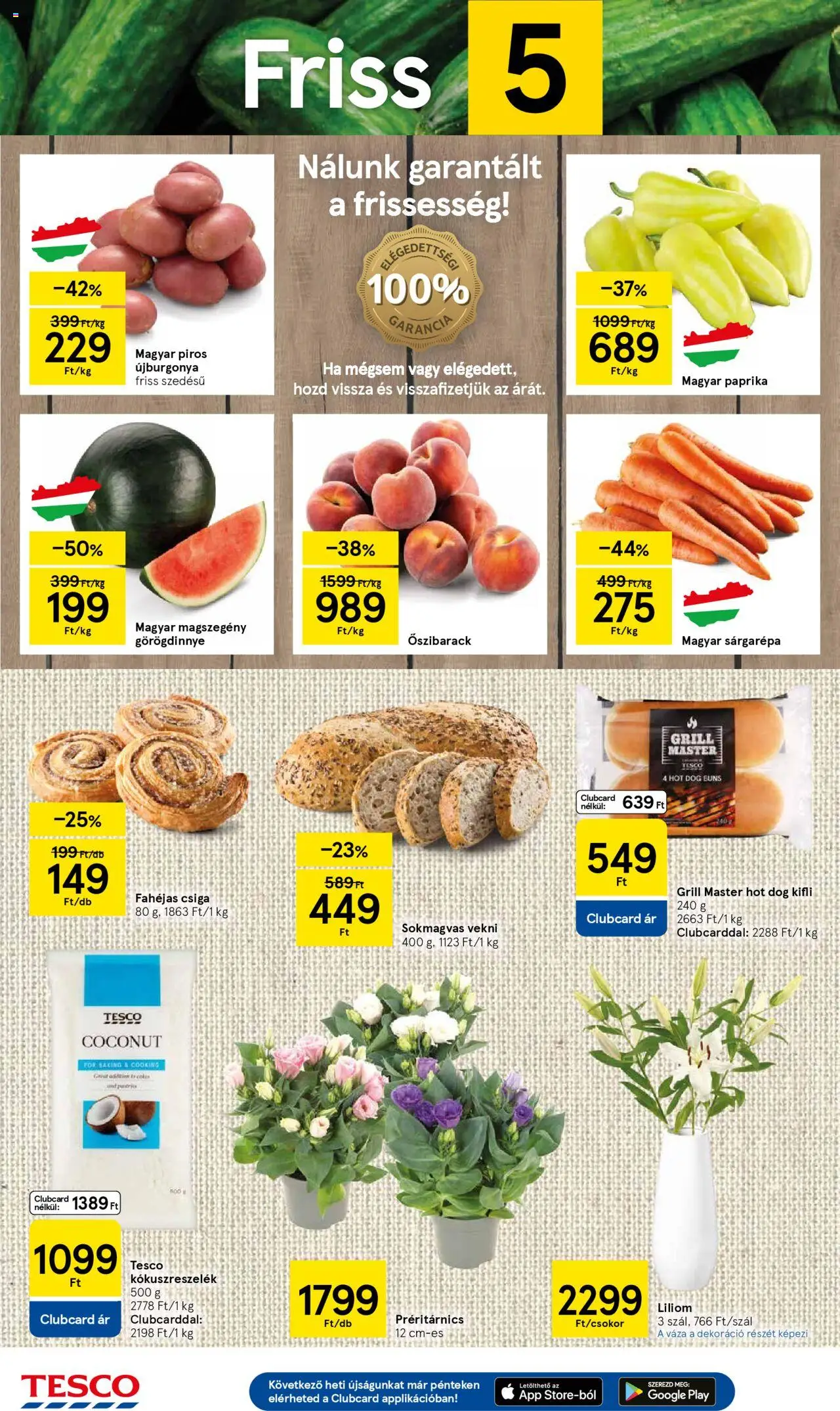 Tesco Hipermarket - Akciós újság  - 2oldal - érvényes 2025.07.24.-tól