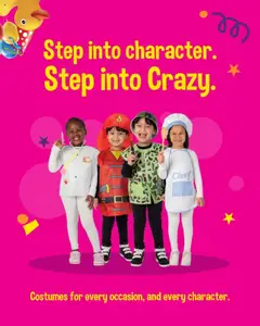 Preview Crazy Store Costume Specials valid from 04/08/2025