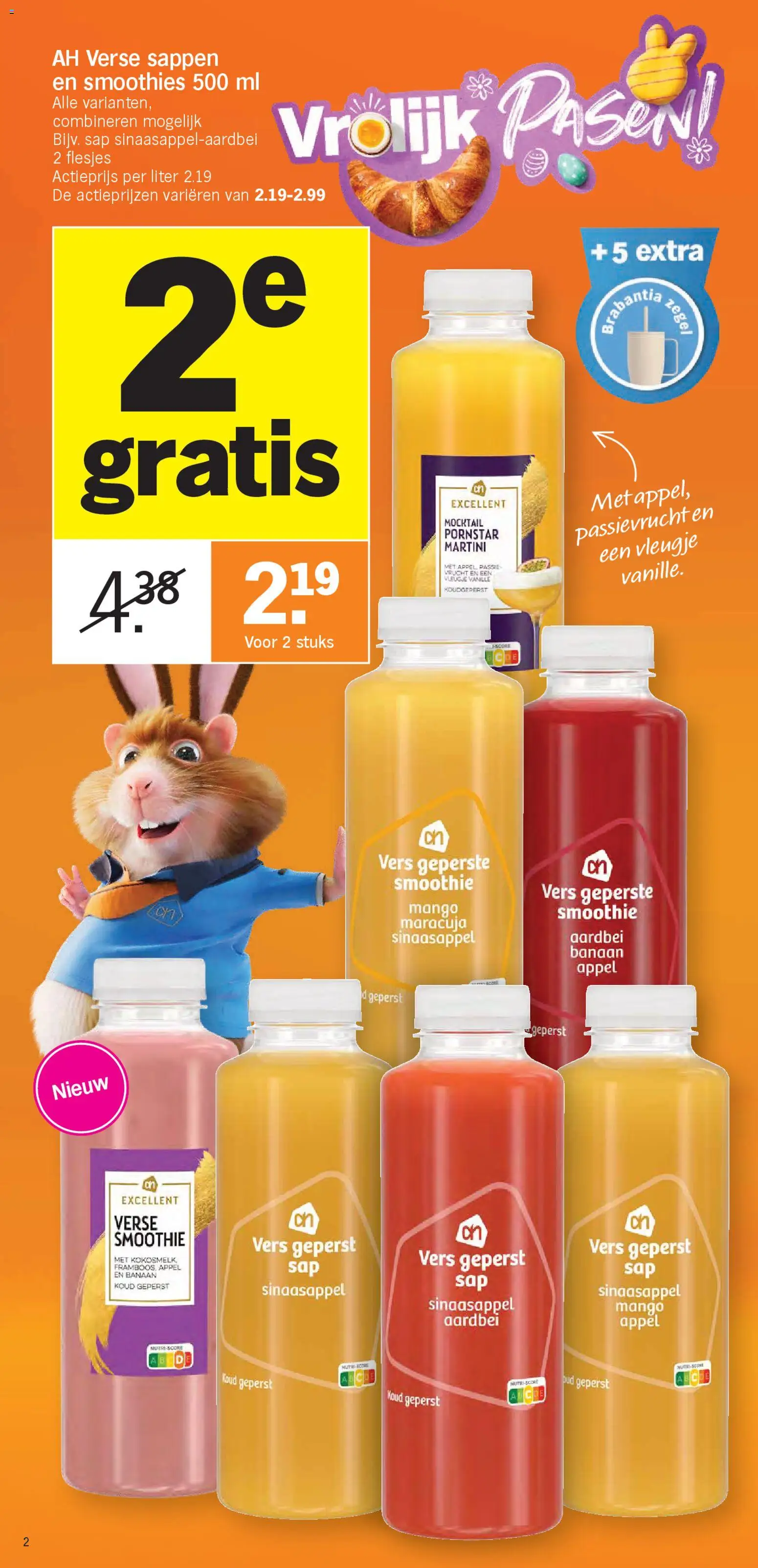 Albert Heijn folder week  / de la semaine 14 - page 2- valid from 30/03/2026