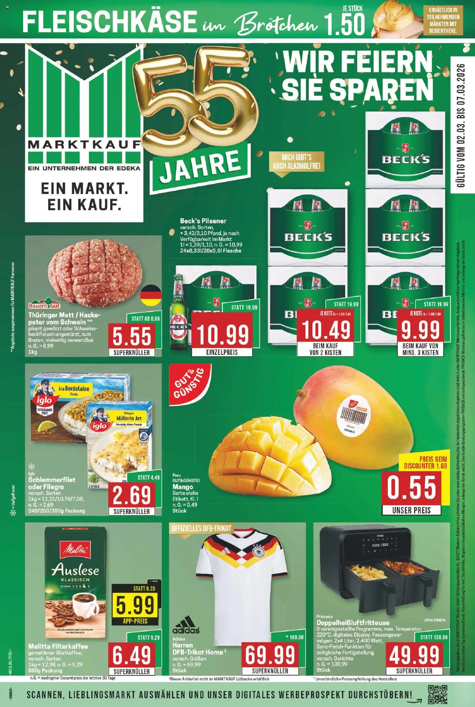 Marktkauf Prospekt 	 - Seite 1 - gültig ab 02.03.2026