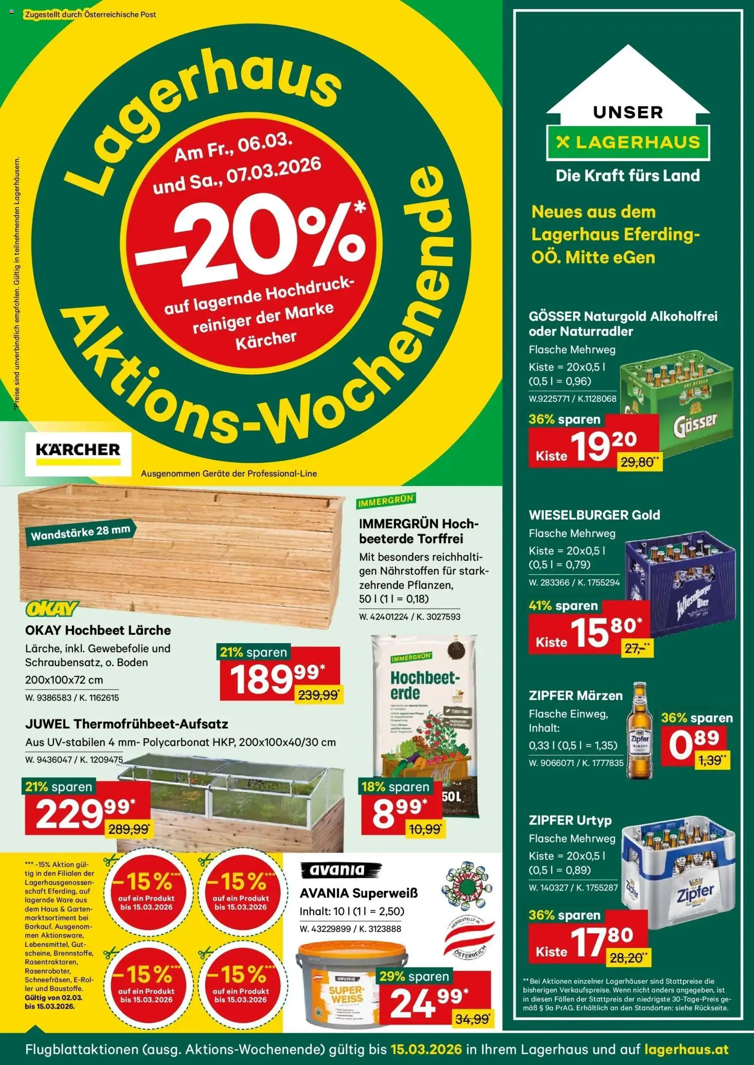 Lagerhaus Wochen Angebote - Seite 1- gültig ab 01.03.2026