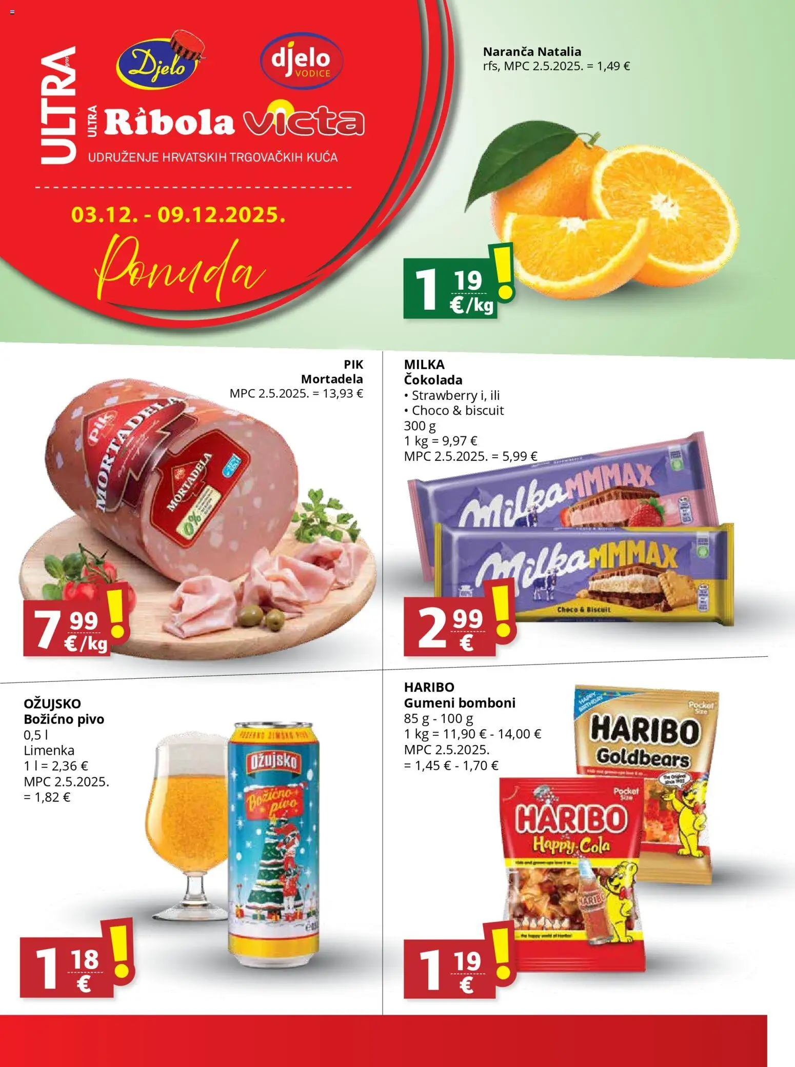 Djelo - Katalog - stranica 1- važeći od 03.12.2025