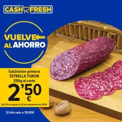 Vista previa del folleto Cash Fresh folleto válido desde 29/08/2025