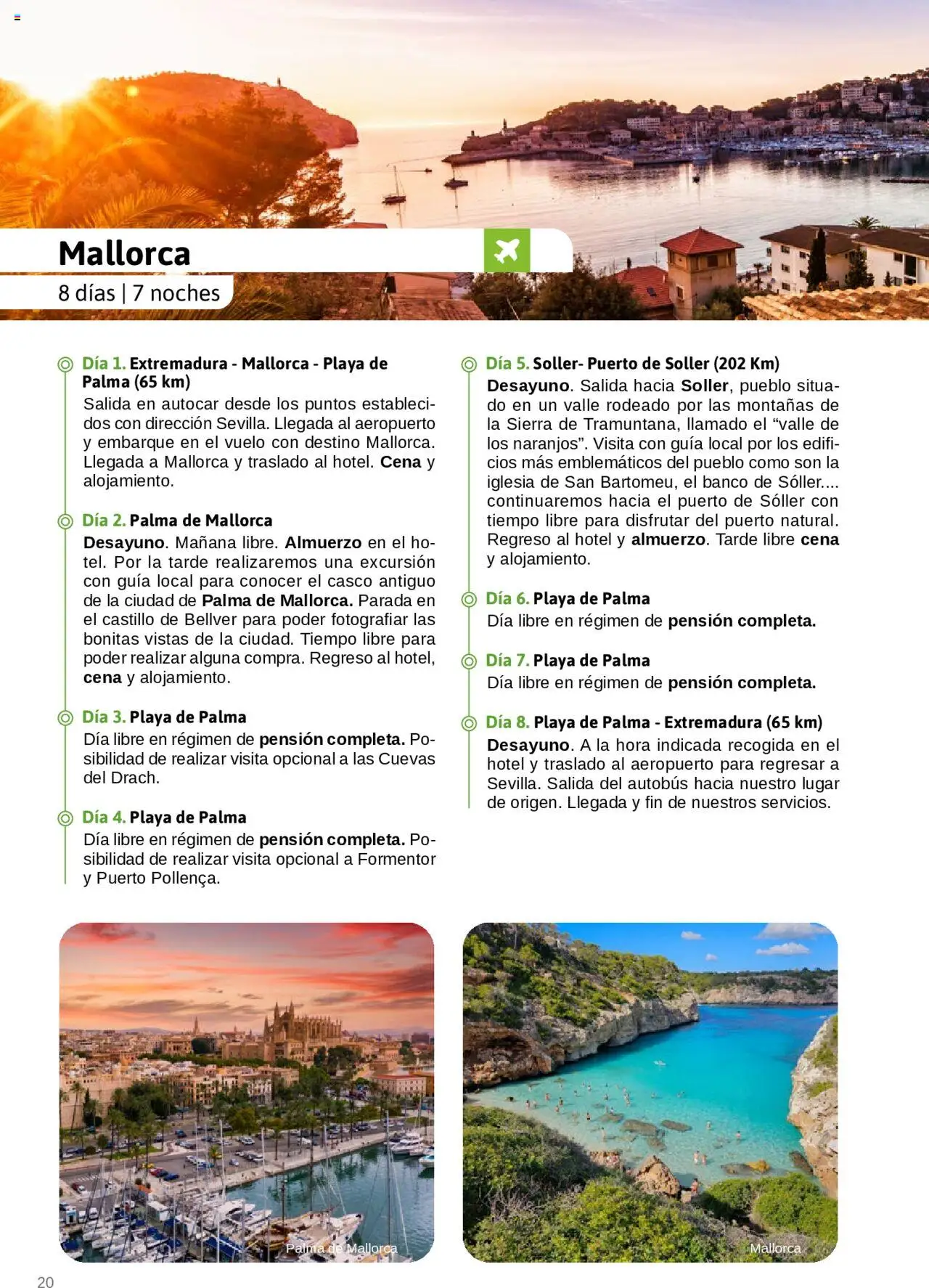 Viajes El Corte Inglés - Catálogo Junta de Extremadura - Página de 20 - Válido desde 01/03/2025