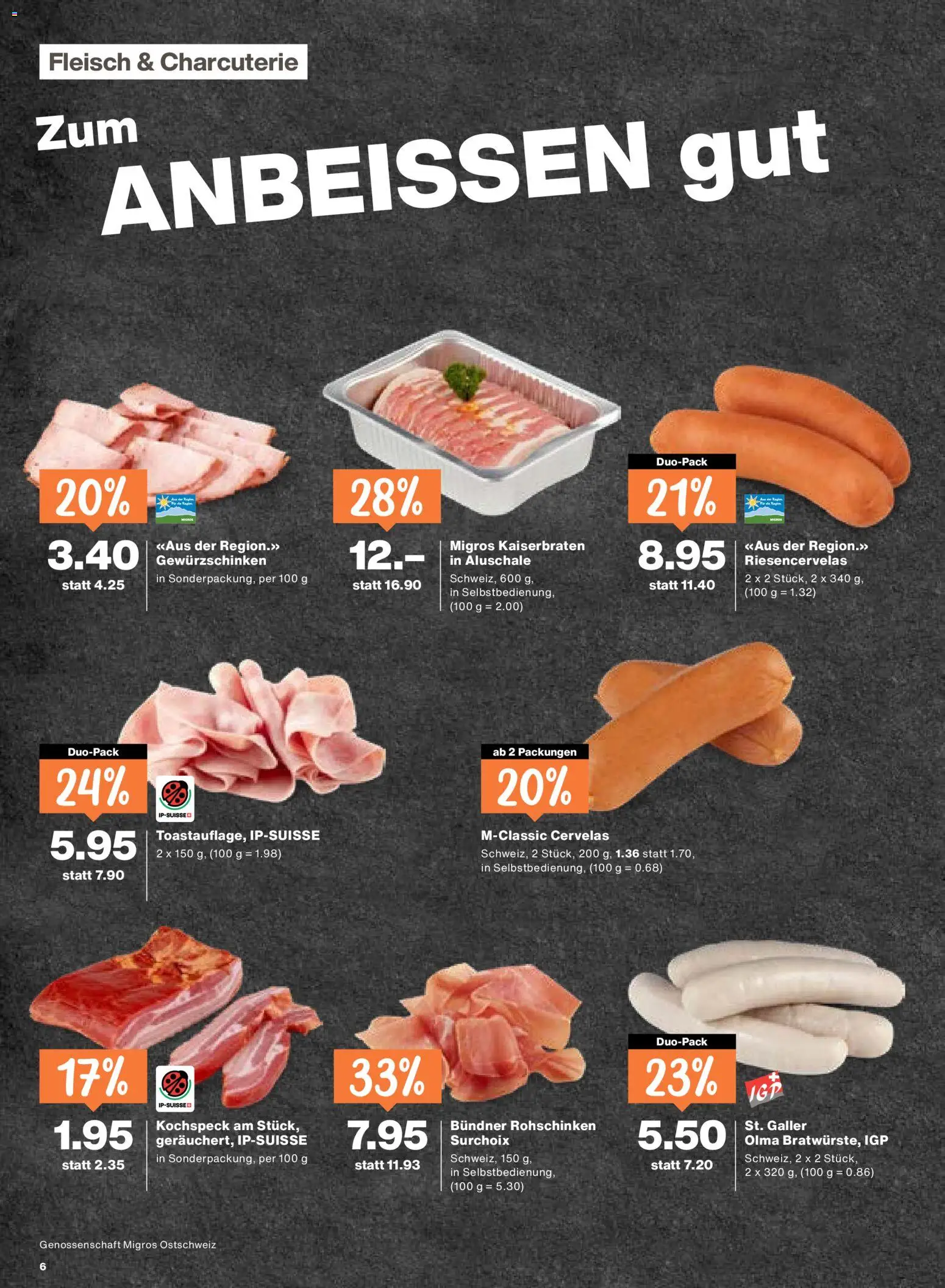 Migros aktionen - page 6- valid from 26.03.2026
