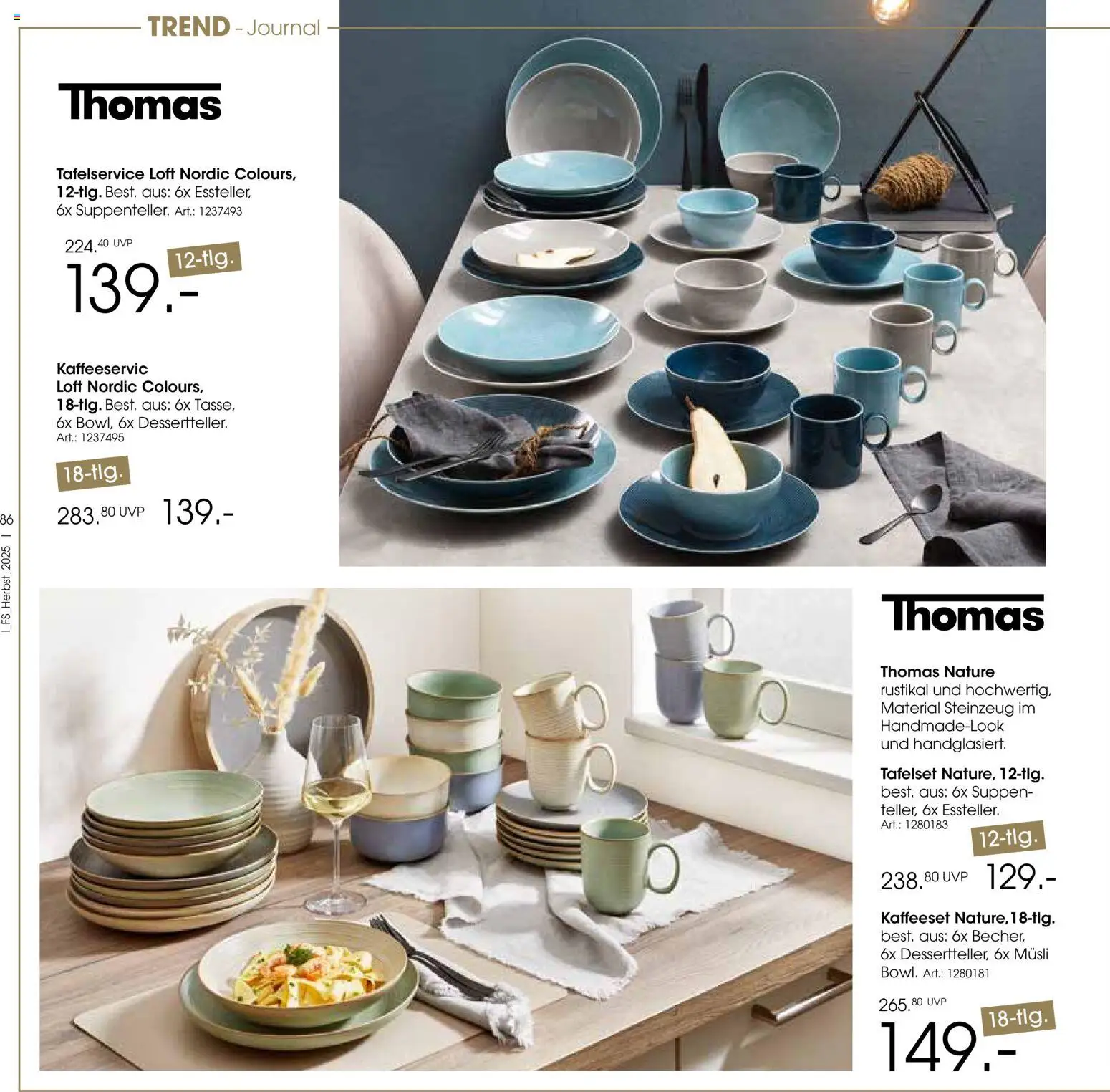 Zurbrüggen Trend-Journal Herbst - Seite 86 - gültig ab 21.10.2025