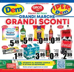 Anteprima Volantino DEM	 valida dal 18/08/2025