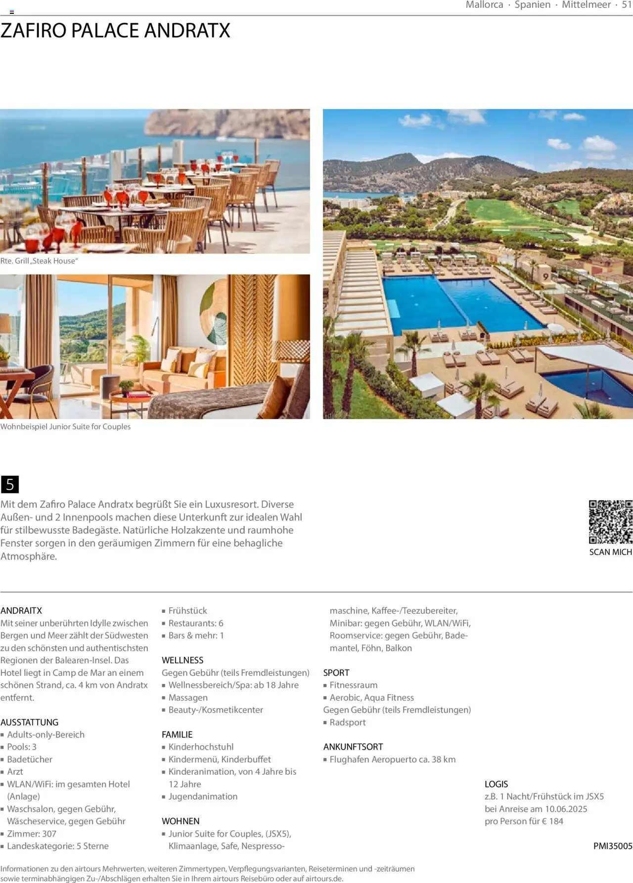 TUI airtours Katalog  Westliches Mittelmeer 2025 - Seite 51 - gültig ab 01.04.2025