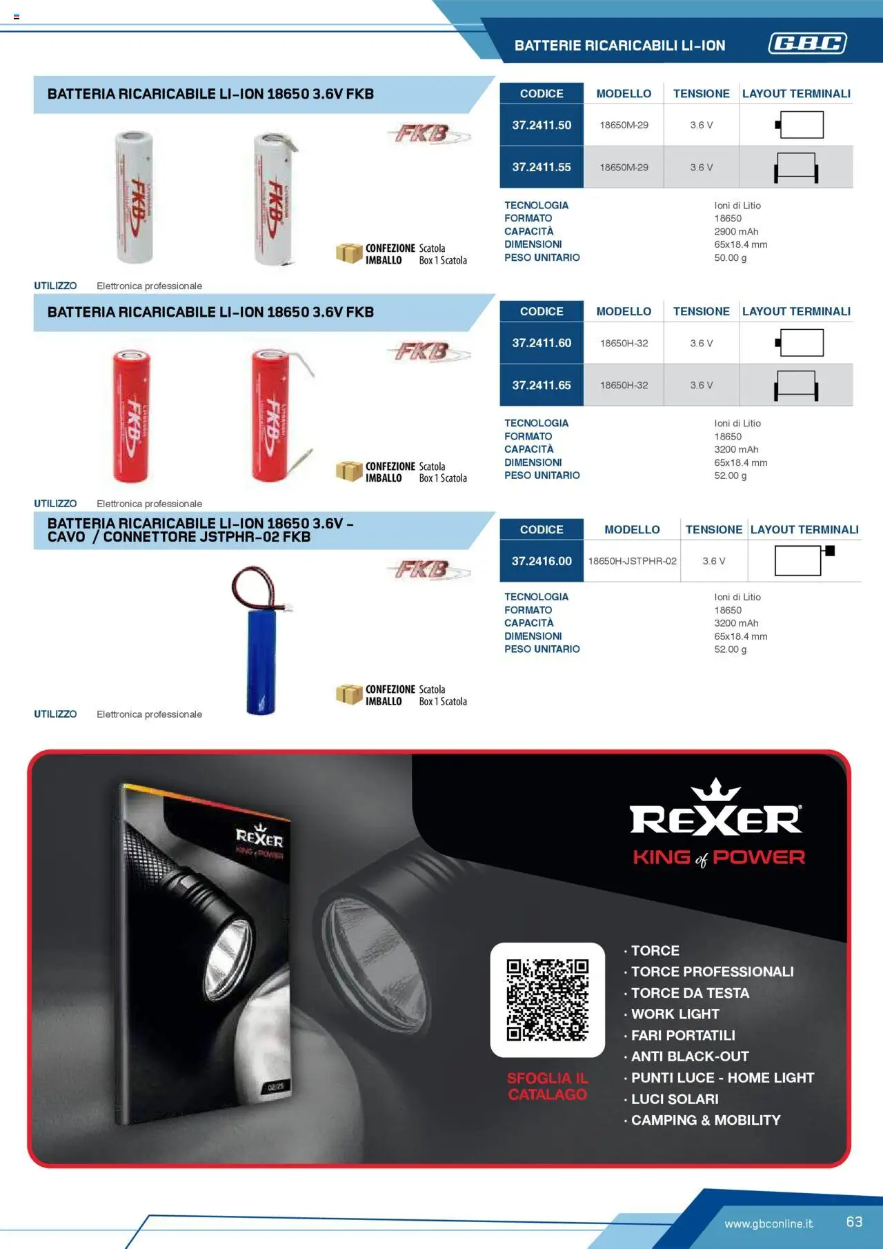 Volantino Batteries & Power GBC	 - pagina 63 - valido dal 12/04/2025
