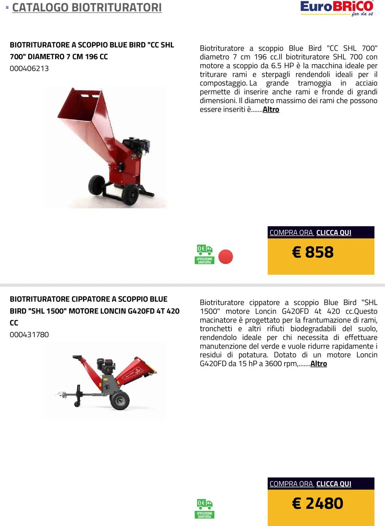 Eurobrico Biotrituratori catalogo - pagina 6 - valido dal 23/07/2025