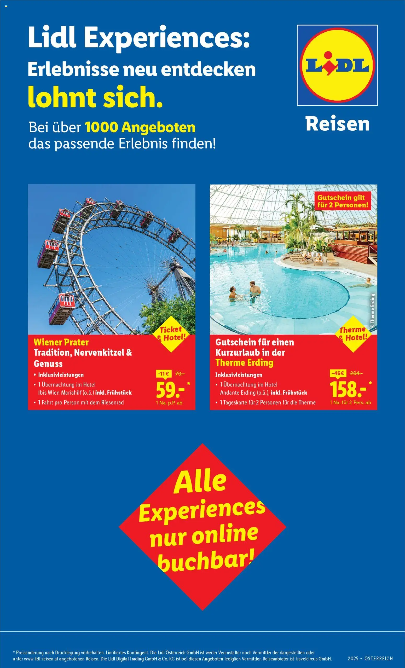 Lidl Experiences - Seite 1- gültig ab 01.12.2025