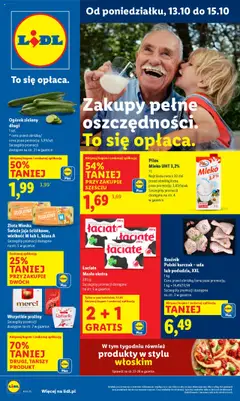 Podgląd Lidl Gazetka ważny od 13.10.2025