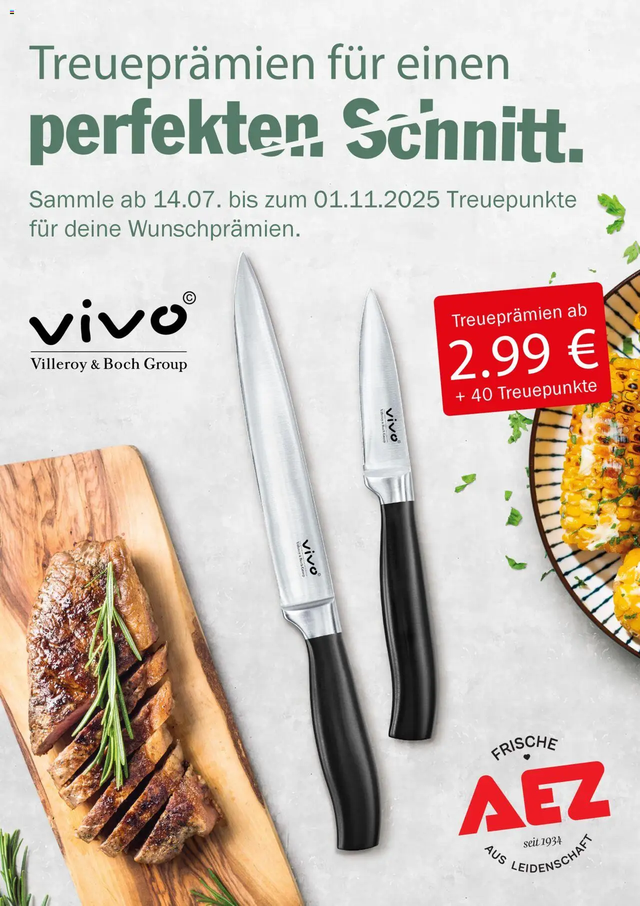 AEZ - Prospekt VIVO - Seite 1 - gültig ab 14.07.2025
