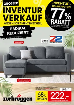 Vorschau Zurbrüggen Inventurverkauf gültig ab 03.07.2025