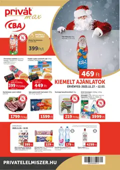 Előnézet PRIVÁT - Aktuális szórólap MAX érvényes 2025.11.27.-tól