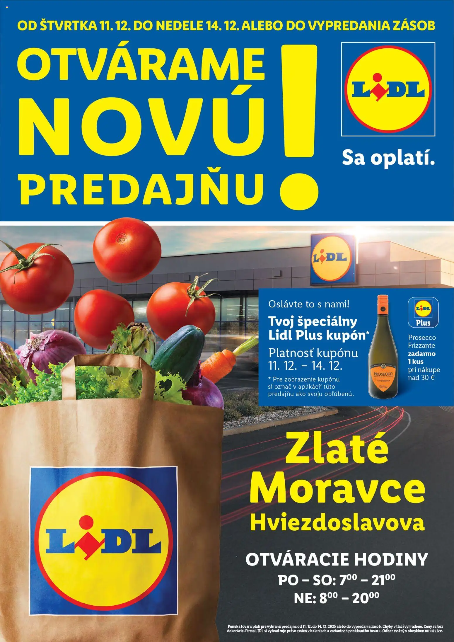 Lidl nová predajňa - Zlaté Moravce - strana 1- platný od 11.12.2025