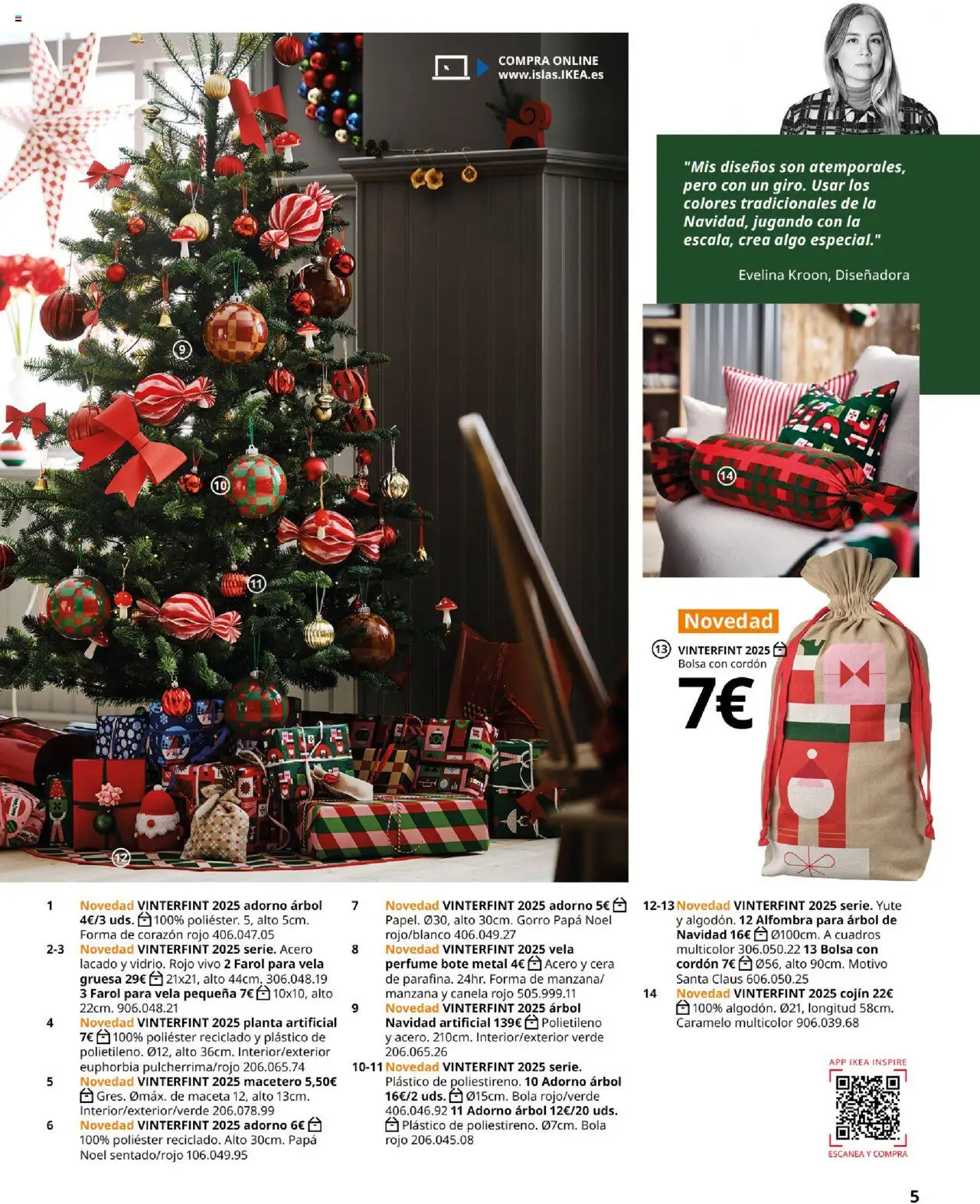 Catálogo IKEA Brochure de navidad - Página de 5 - Válido desde 01/10/2025