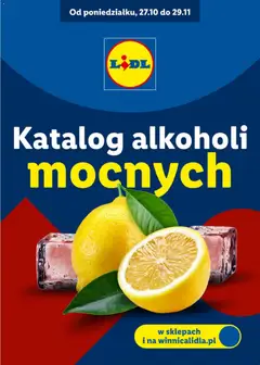 Podgląd Lidl Katalog alkoholi mocnych ważny od 27.10.2025