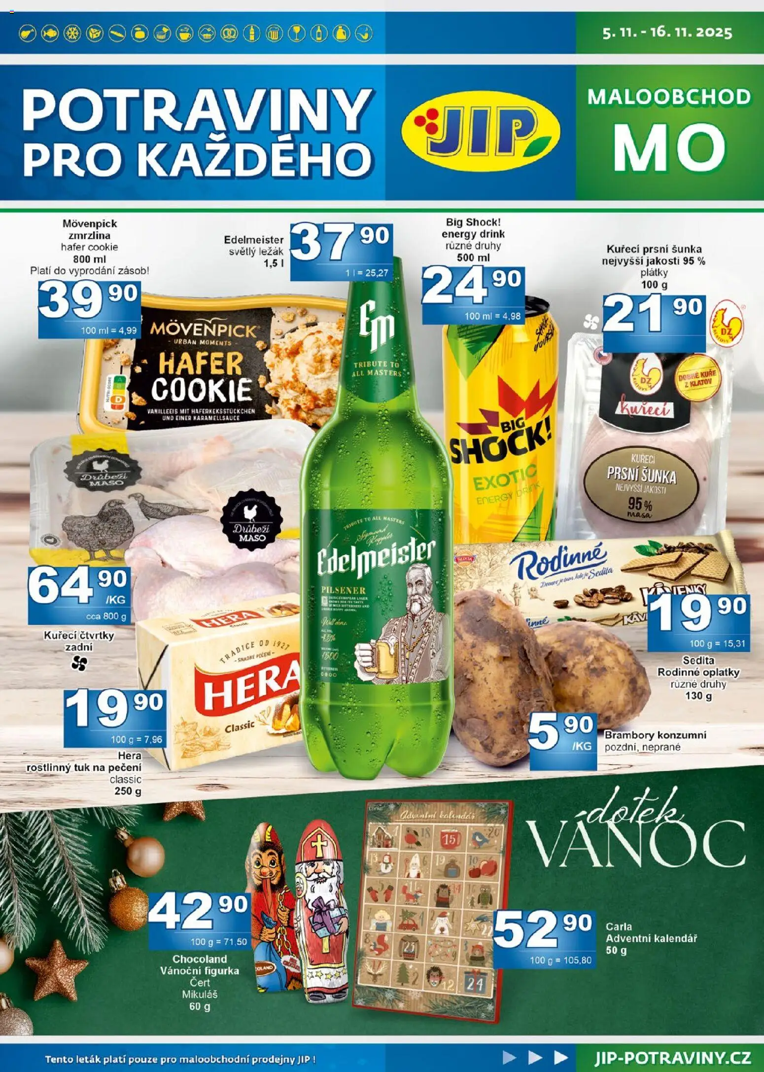 Jip leták - strana 1- platný od 05.11.2025