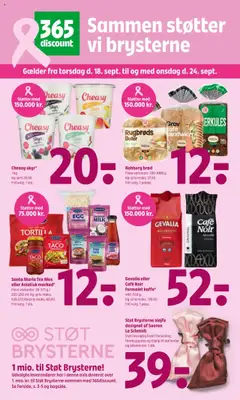 Forhåndsvisning Coop 365 - Tilbudsavis gyldig fra 18/09/2025