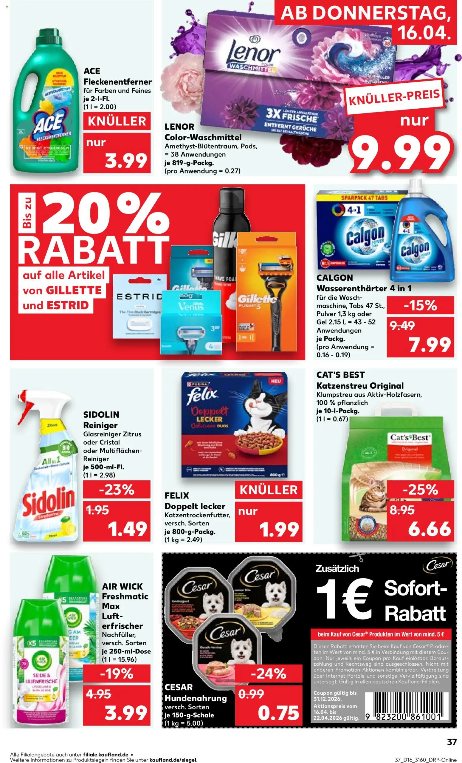 Kaufland Prospekt - Seite 37 - gültig ab 16.04.2026