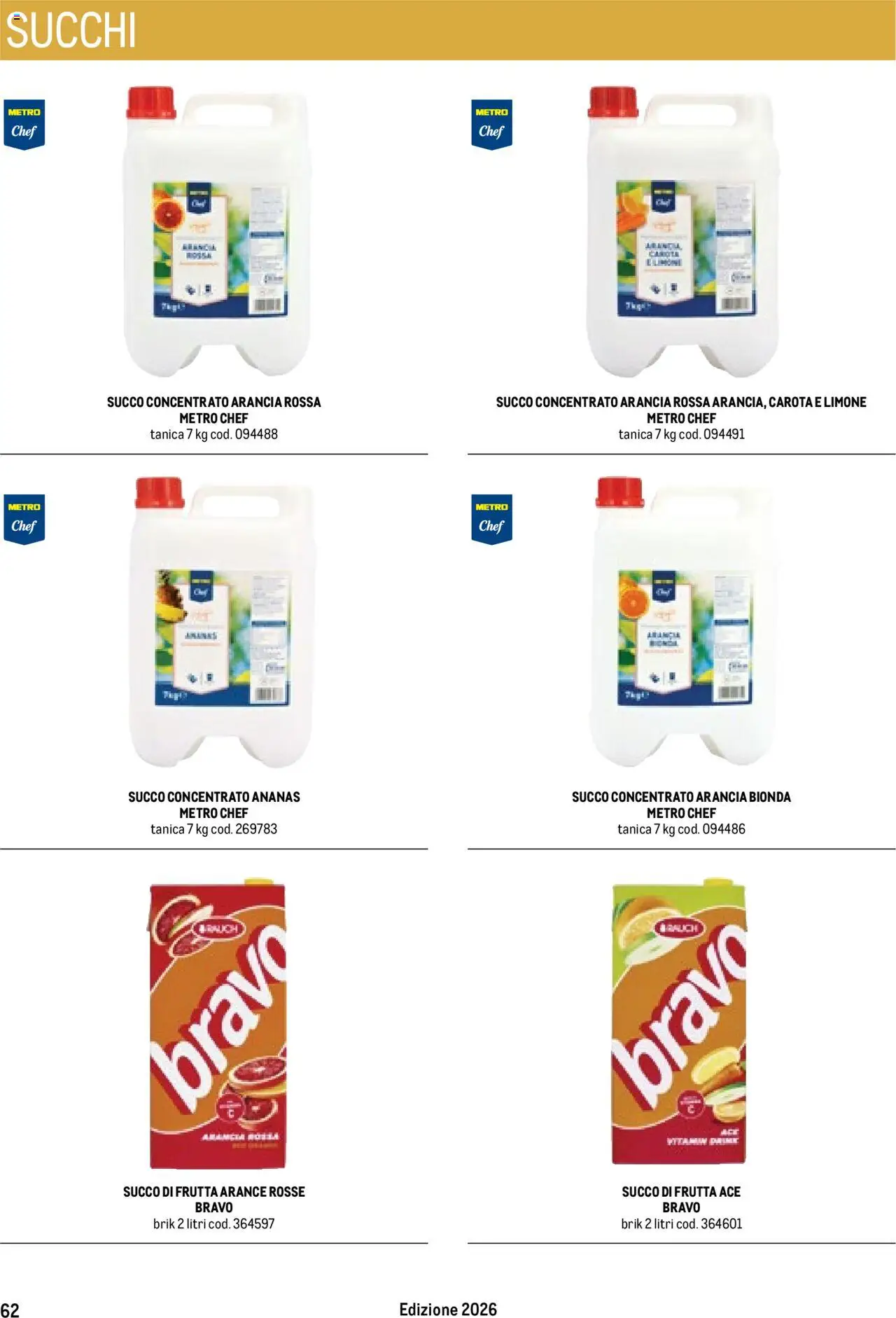 Metro Hotel catalogo - pagina 62 - valido dal 17/10/2025