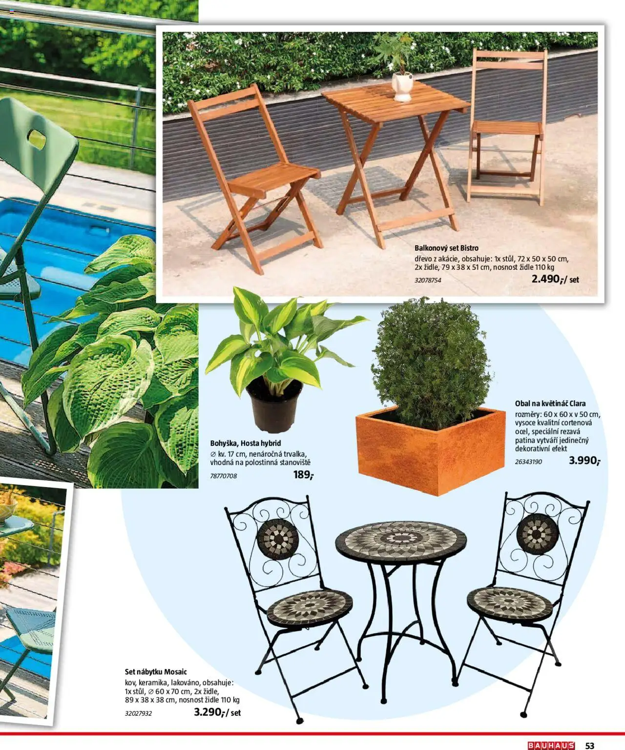 Bauhaus katalog Zahradní nábytek - strana 53- platný od 01.04.2025