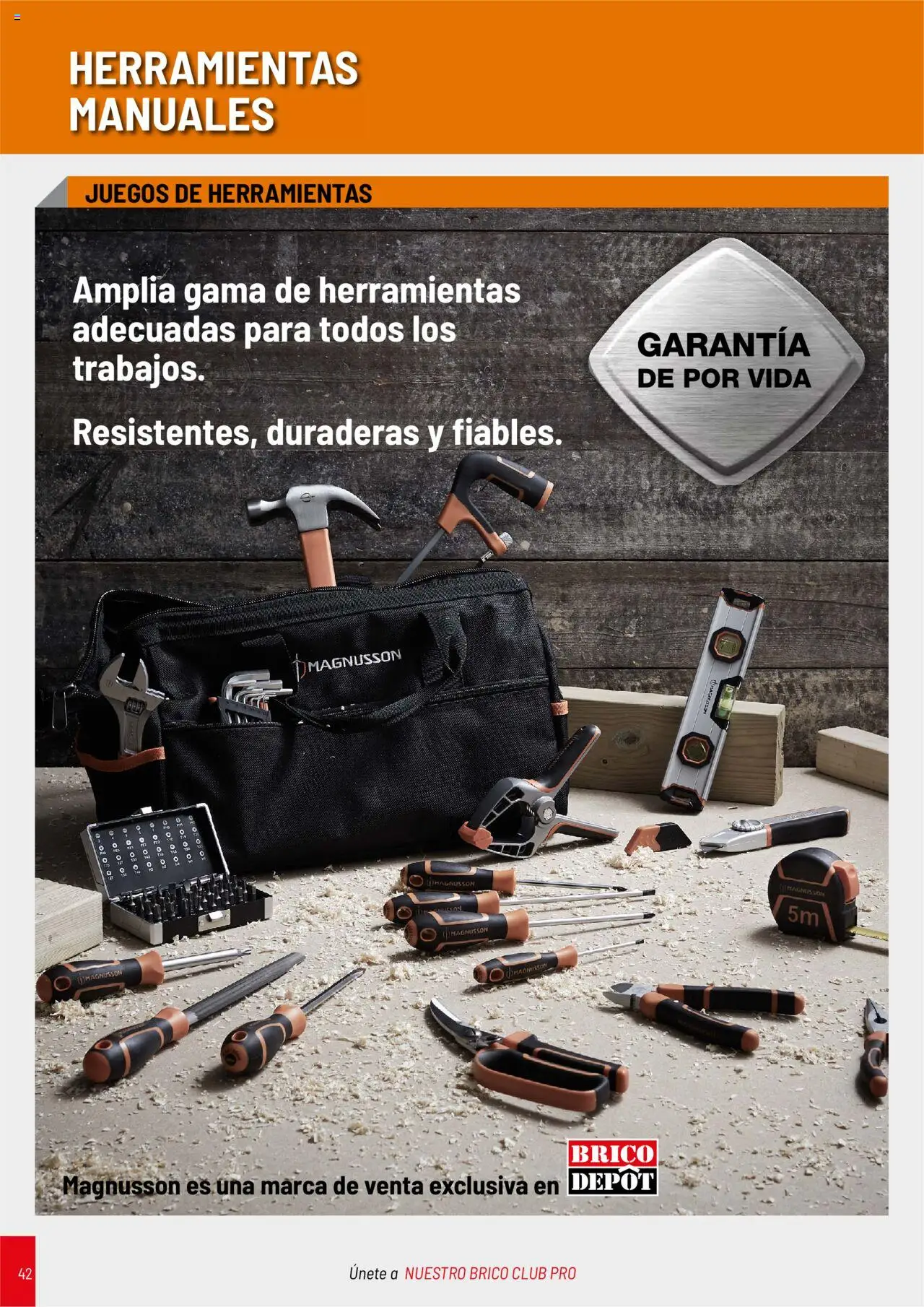 Brico Depôt folleto - Página de 42 - Válido desde 01/04/2025