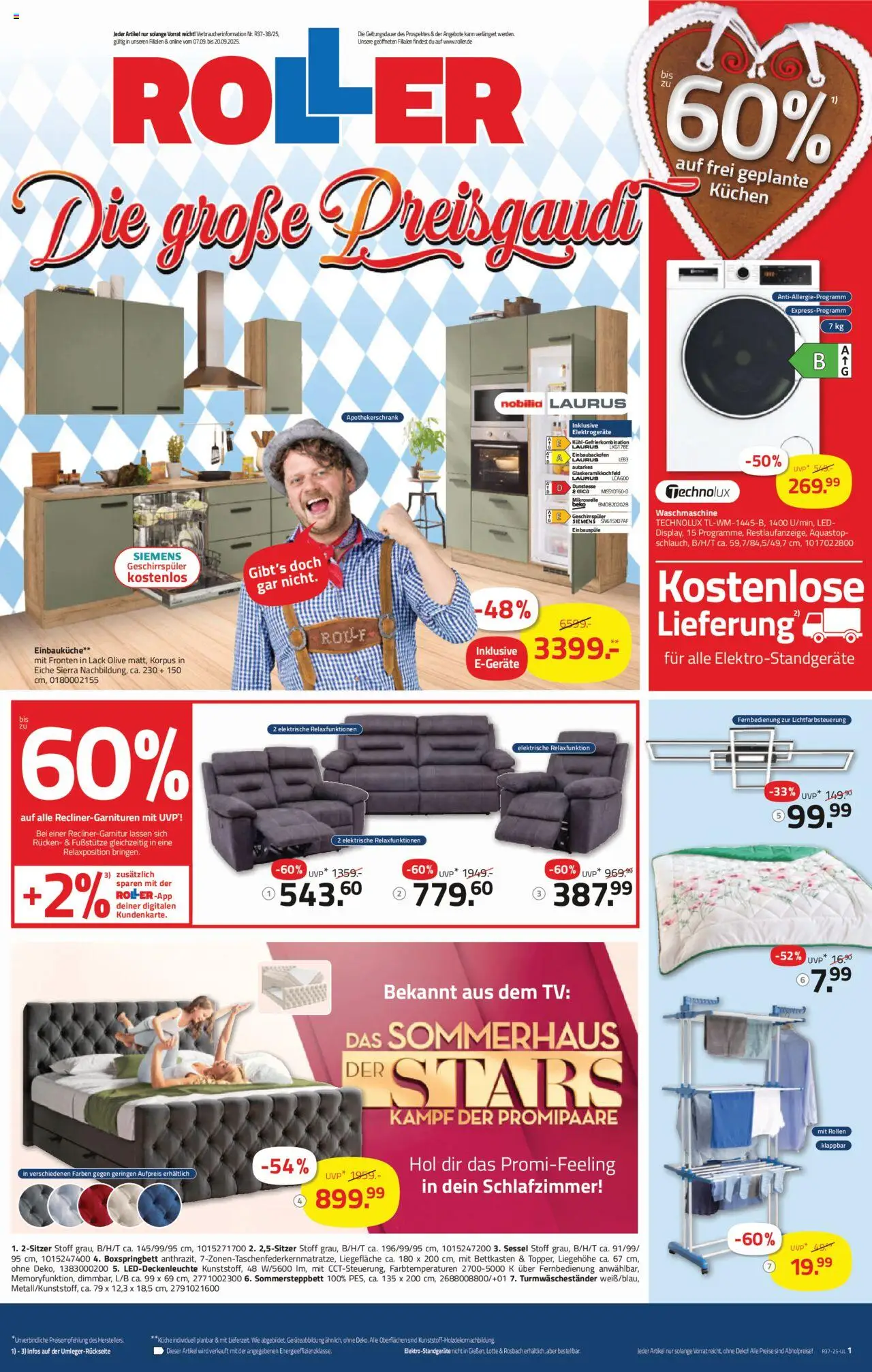Roller Prospekt 	 - Seite 1 - gültig ab 07.09.2025