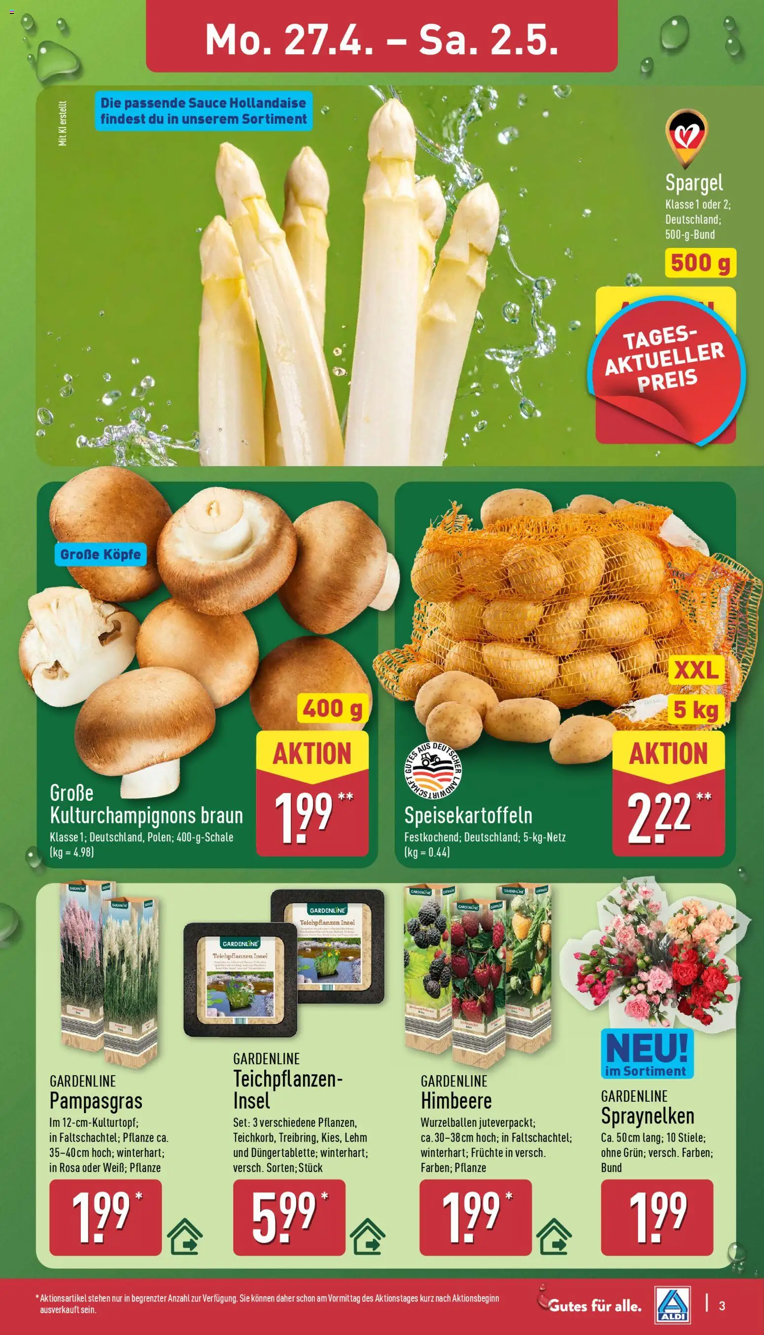 Aldi Prospekt 	 - Seite 3 - gültig ab 27.04.2026