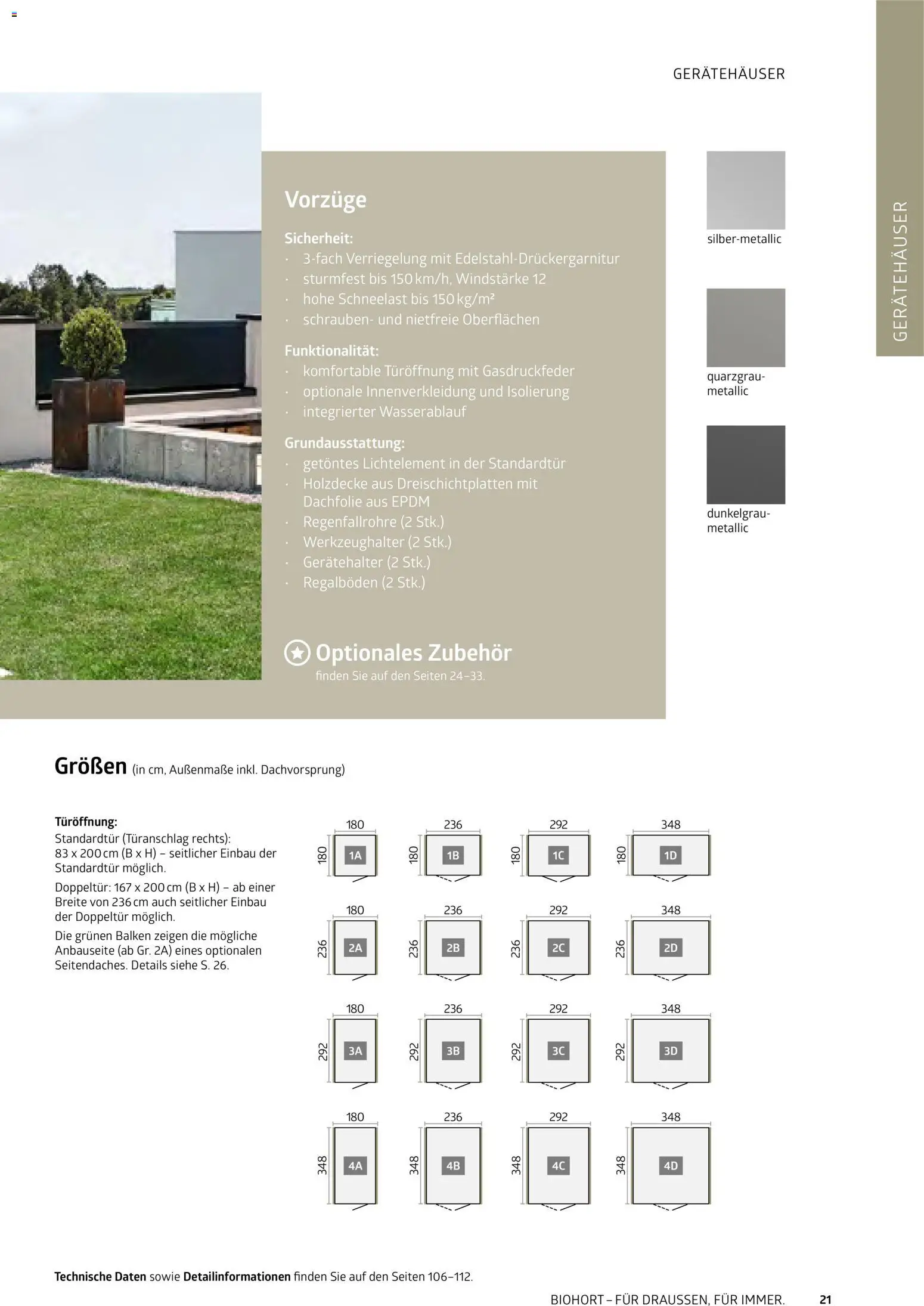 Dehner Biohort – Metall für Garten & Terrasse - Seite 21 - gültig ab 01.01.2026