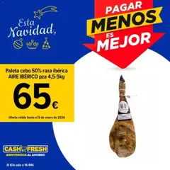 Vista previa del folleto Cash Fresh folleto válido desde 22/12/2025