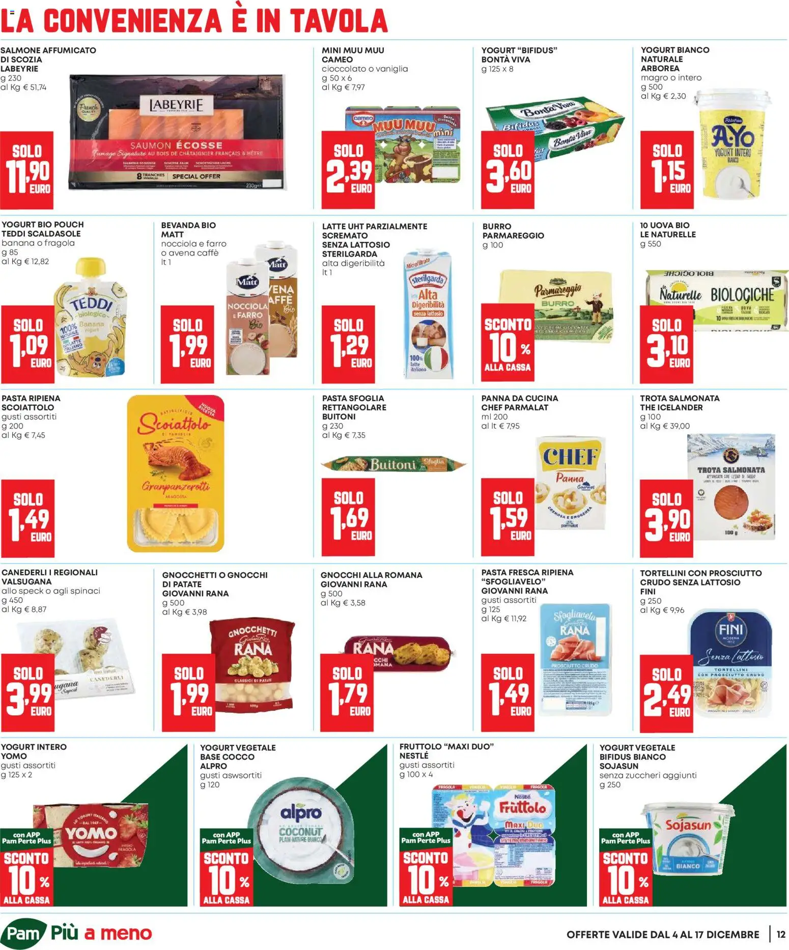 Panorama Occasioni Extra catalogo - pagina 12 - valido dal 04/12/2025