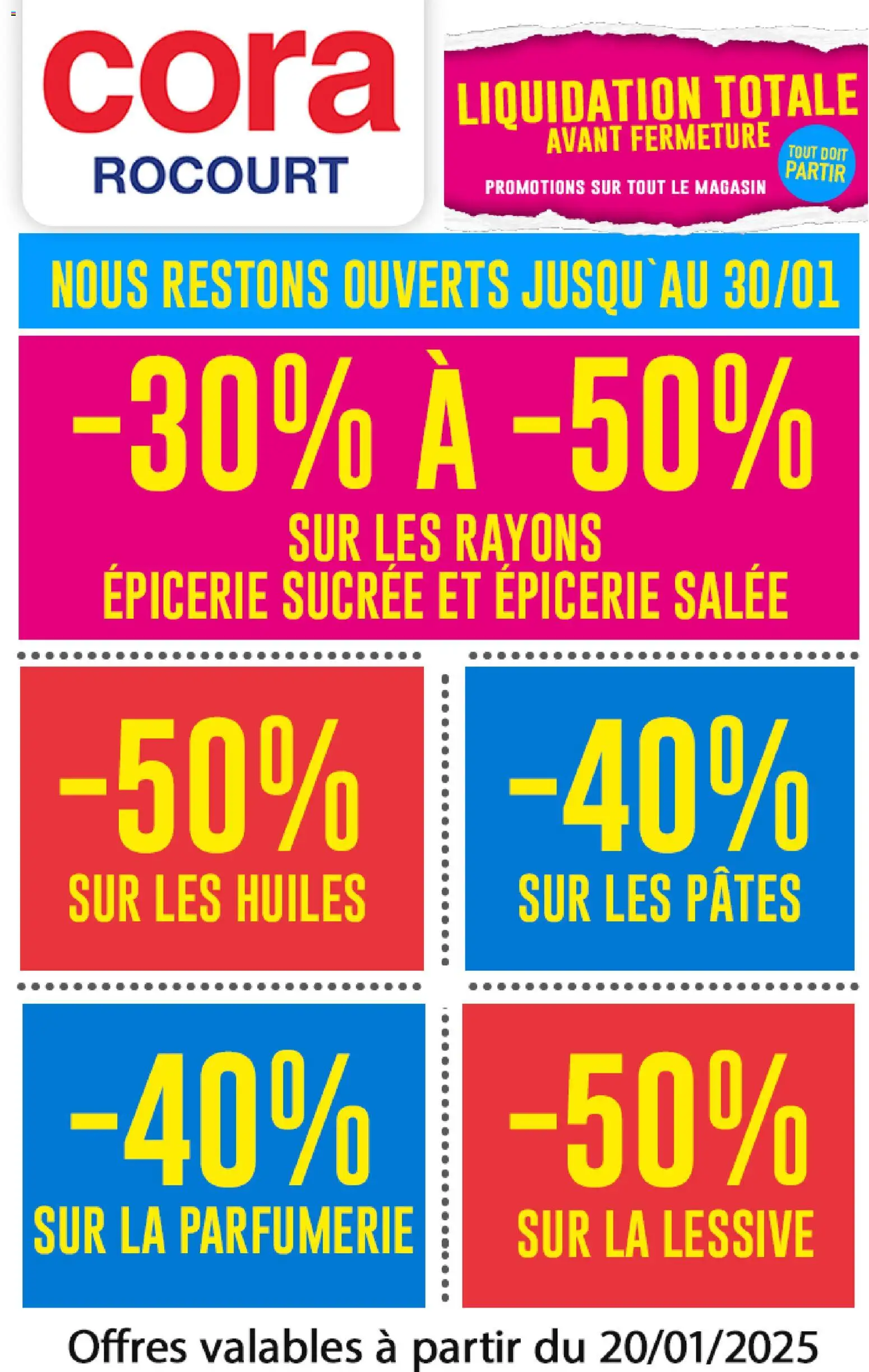 Cora Publicité Rocourt - pagina 1- geldig vanaf 20/01/2026