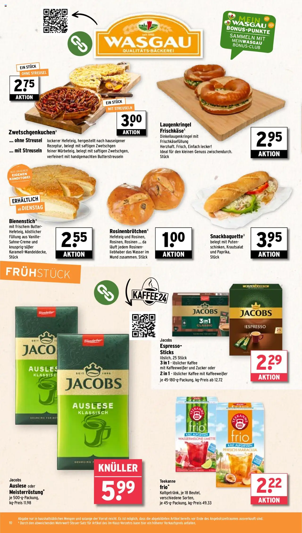 Wasgau Prospekt 	 - Seite 10 - gültig ab 14.07.2025
