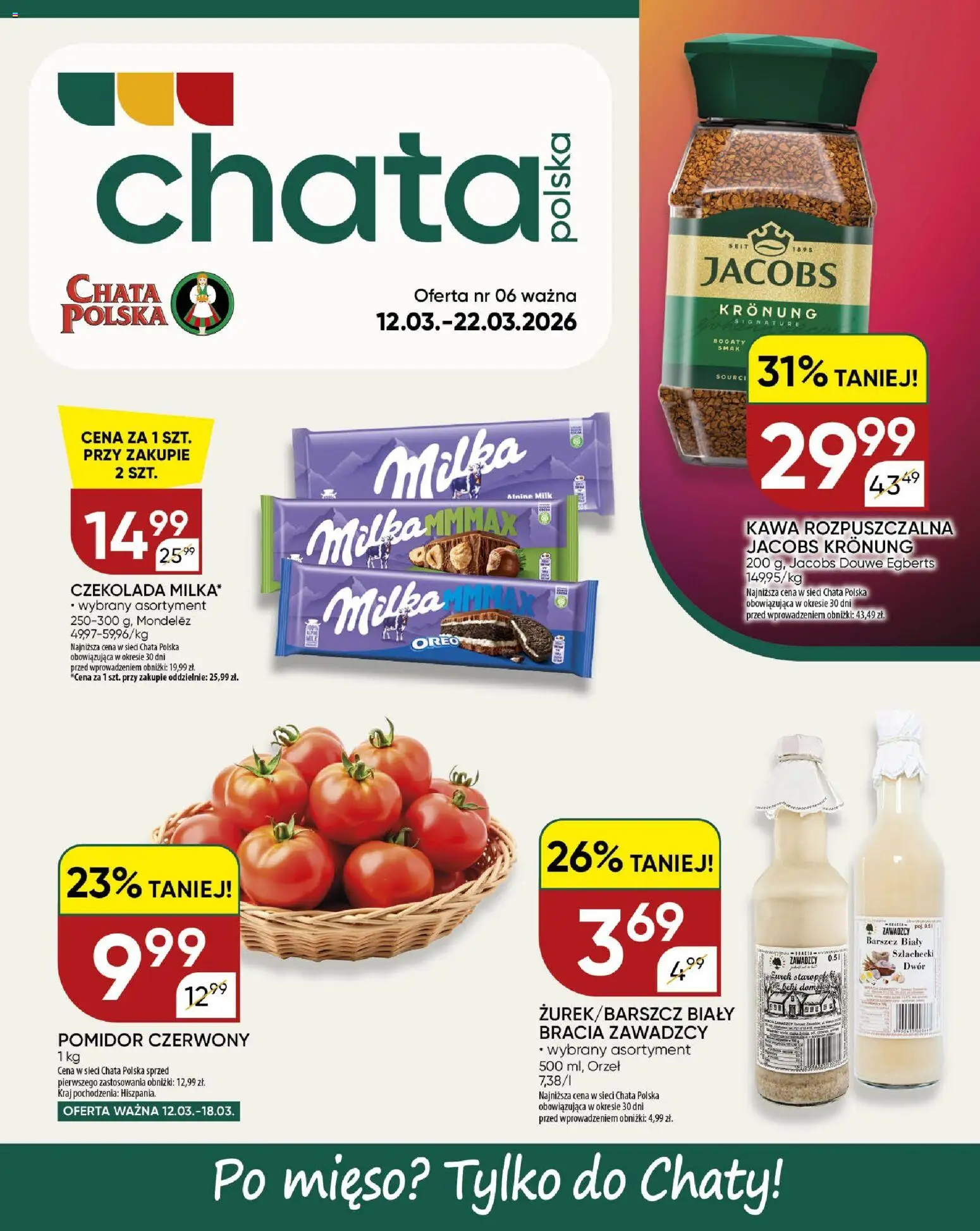 Chata Polska gazetka - strona 1- ważny od 12.03.2026