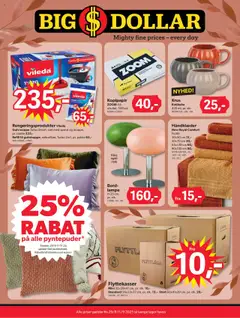 Forhåndsvisning Bigdollar - Tilbudsavis gyldig fra 29/08/2025