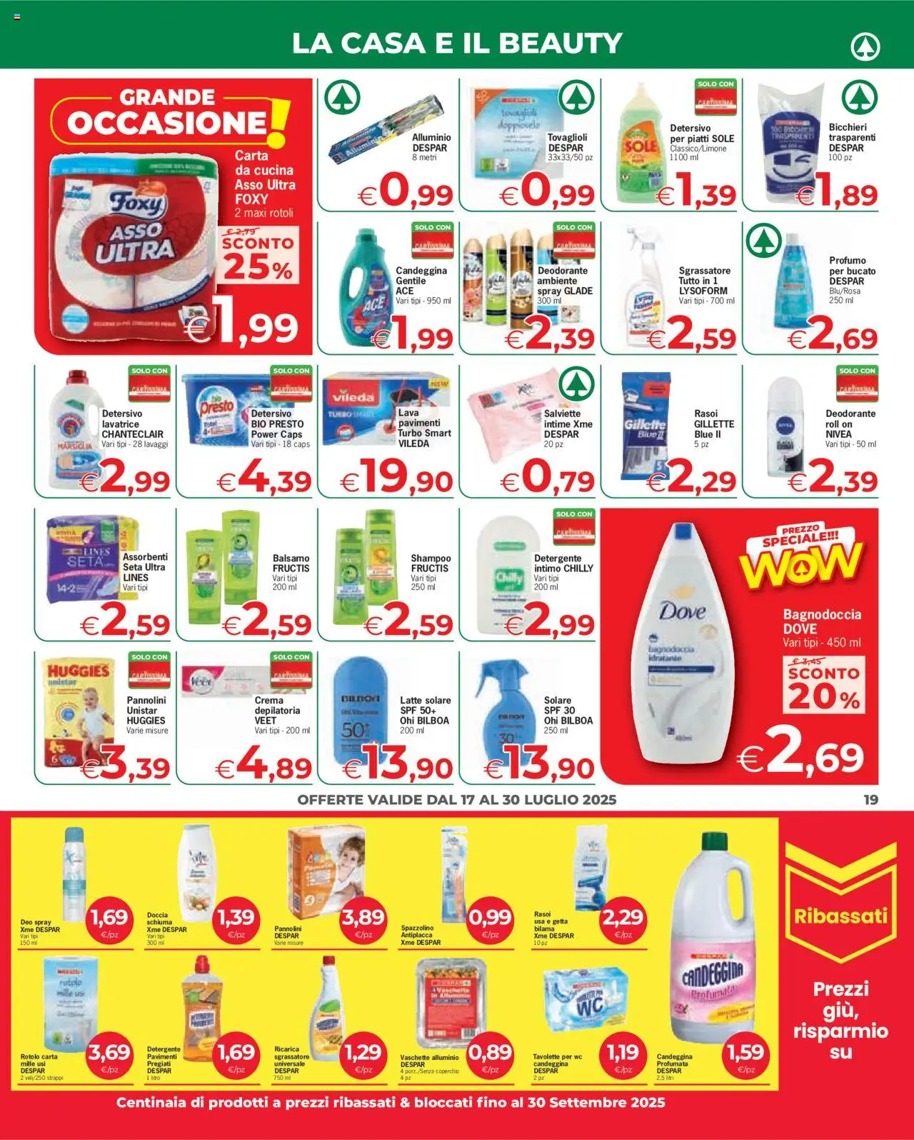 Volantino Eurospar	 - pagina 19 - valido dal 17/07/2025
