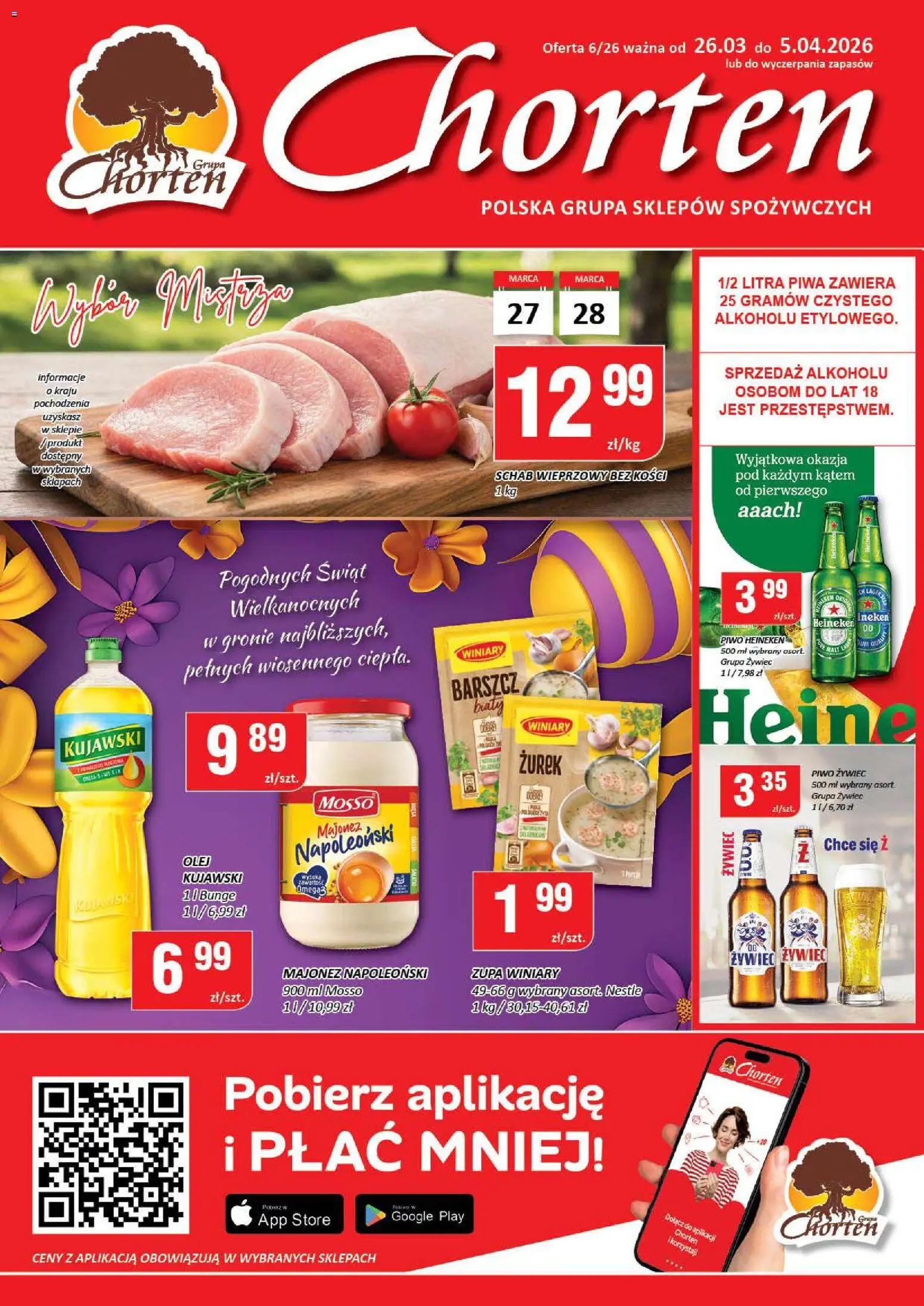 Chorten gazetka - strona 1- ważny od 26.03.2026