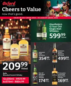 Preview Oxford Freshmarket - Liquormarket valid from 30/07/2025
